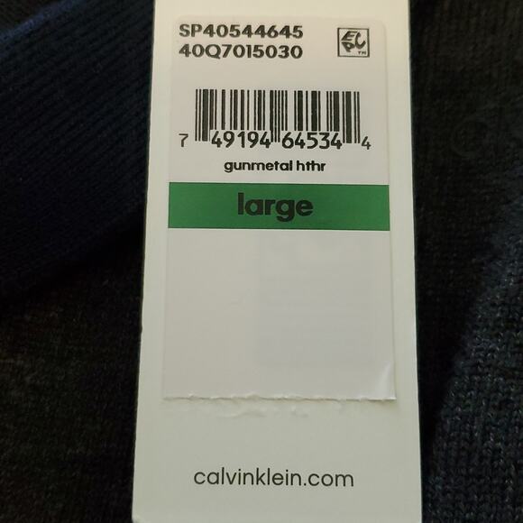 Calvin Klein Cardigan New button up front size Large - Picture 5 of 8